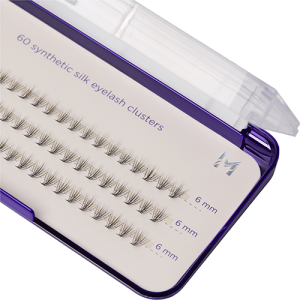 Ресницы пучковые шелк 6 мм