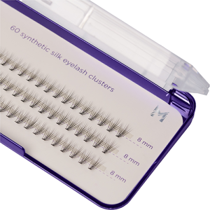 Ресницы пучками шелк 8 мм