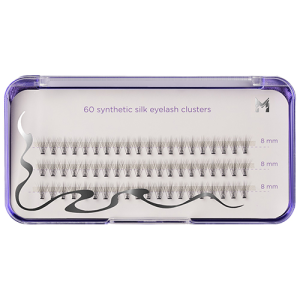 Ресницы пучками шелк 8 мм